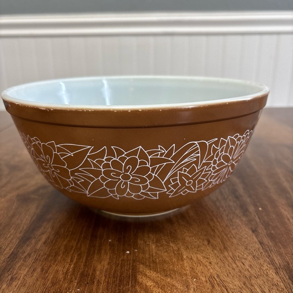 Pyrex Other - Vintage PYREX Mixing Nesting Bowl Woodland Brown #2.5 Liter #403